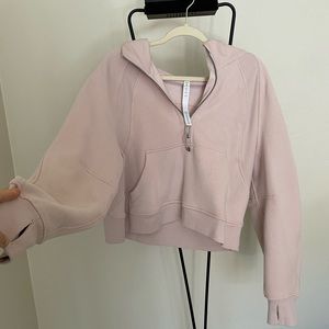 Lulu Lemon Scuba Oversized 1/2 zip hoodie